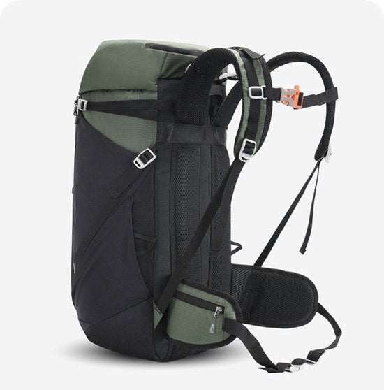 Rugzak 50L - Groen - Rugzak voor Wandelen - Bergbeklimmen - Wandelen - Reizen