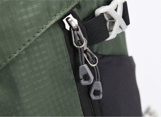 Backpack 50L - Zwart - Rugzak voor Hiken - Bergbeklimmen - Wandelen - Reizen