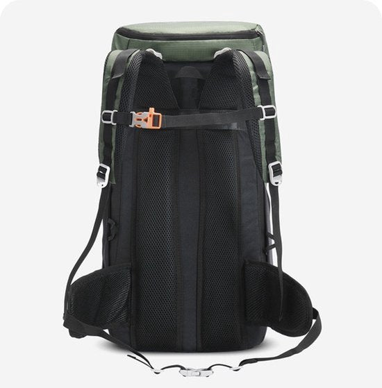 Backpack 50L - Zwart - Rugzak voor Hiken - Bergbeklimmen - Wandelen - Reizen