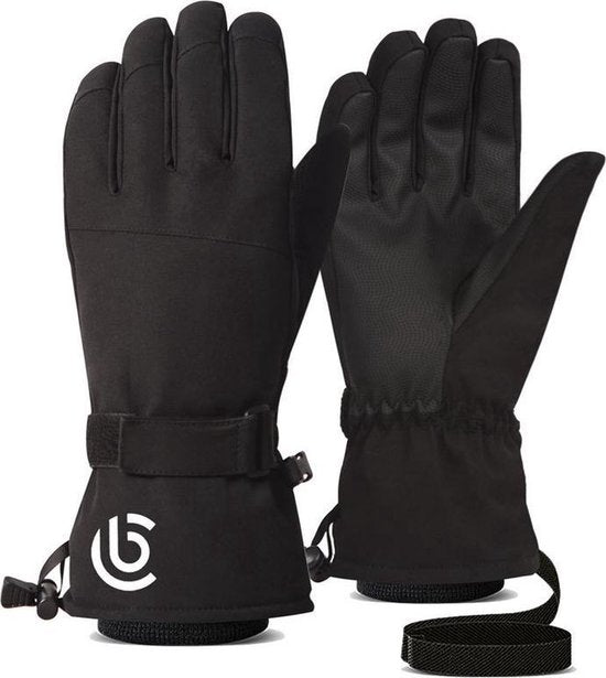 Ski handschoenen - Zwart - Maat L