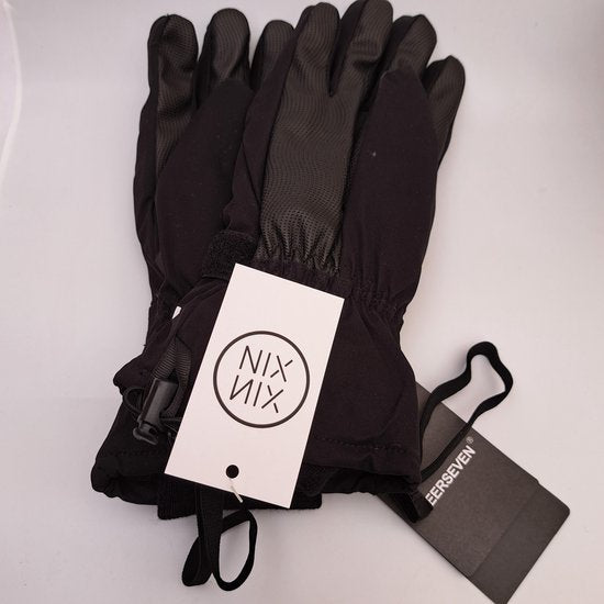 Ski handschoenen - Zwart - Maat L
