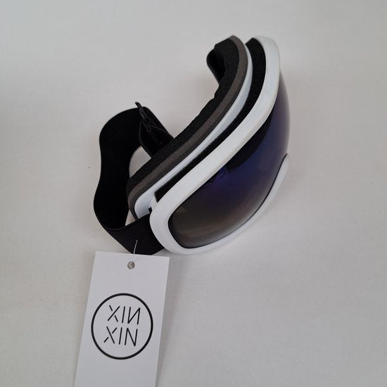 Skibril Wit - Snowboardbril - UV Beschermend - Verstelbare Ski/Snowboard bril - Unisex - Multi glas