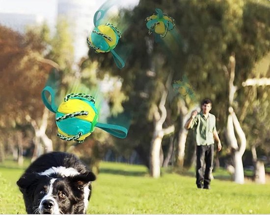 Versatile Hondenspeelgoed Bal - Kauwbot - Hondenspeelgoed - Kauwspeelgoed - Onverwoestbaar - Apporteren - Geschikt voor alle honden