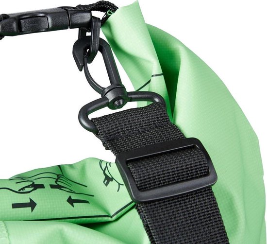 Waterdichte Tas - Droge zak - 15L - Groen - Ocean Pack - Droge zak - Survival Outdoor Rugzak - Droogzakken - Boottas - Zeiltas