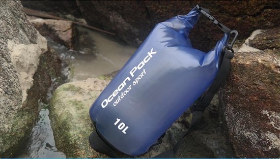 Waterdichte Tas - Droge zak - 20L - Groen - Ocean Pack - PVC - Droge Zak - Survival Outdoor Rugzak - Droogzakken - Boottas - Zeiltas