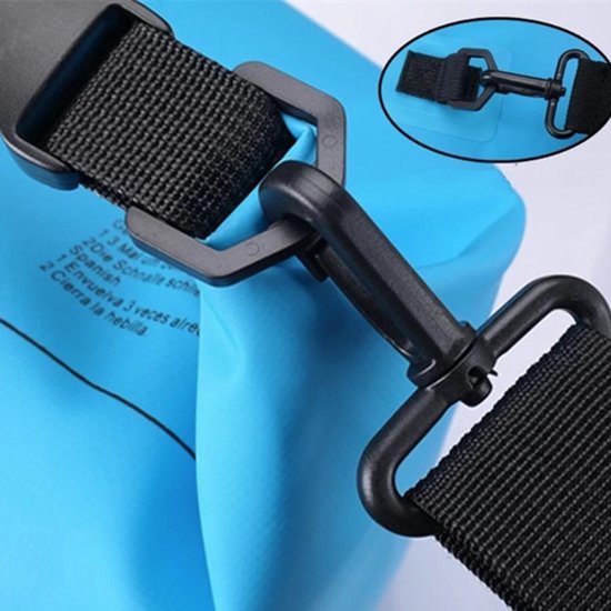 Waterdichte Tas - Droge zak - 2L - Blauw - Ocean Pack - Droge zak - Survival Outdoor Rugzak - Droogtassen - Boottas - Zeiltas