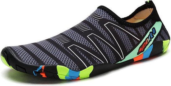 Waterschoenen - Maat 44 - Aquaschoenen - Strandschoenen - Antislip - Schoenen voor Zwembaden en Strand - Volwassenen en Kinderen - beschermd tegen grof zand scherpe stenen en dieren onder water - Unisex