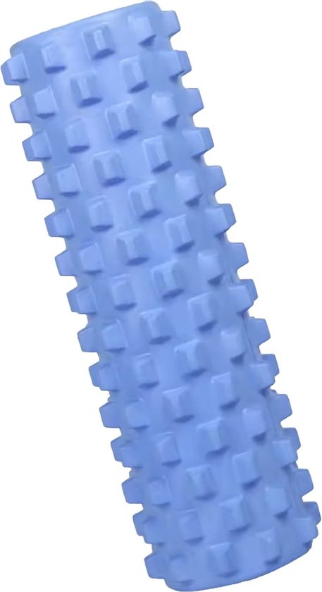 Yoga EVA massage Roller - Foam Rol - Rug - Gym - Fitness - Spier - Pilates - Foamroller - Lichtblauw