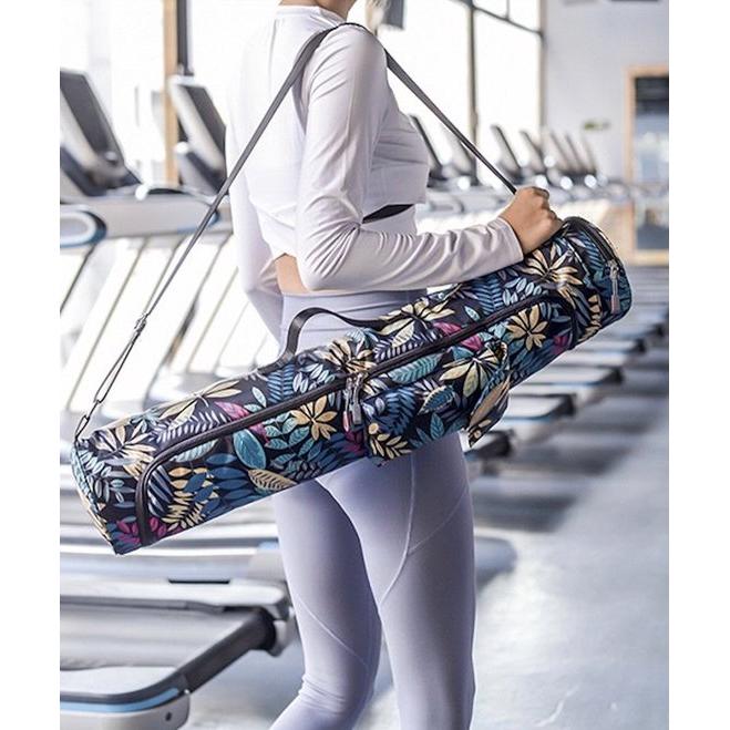 Yoga mat tas - 70 cm - Waterdicht - Universeel - Sporttas met rits - Voorzien van draagriem - Rood
