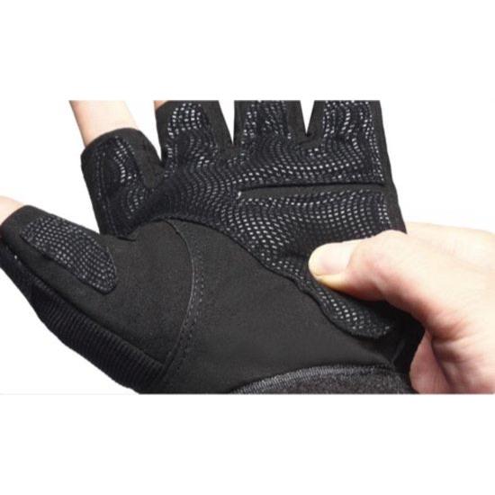 Summer Fingerless Motorcycle Gloves - Hard Knuckles - Hand Gloves - Training Gloves - Sports Gloves